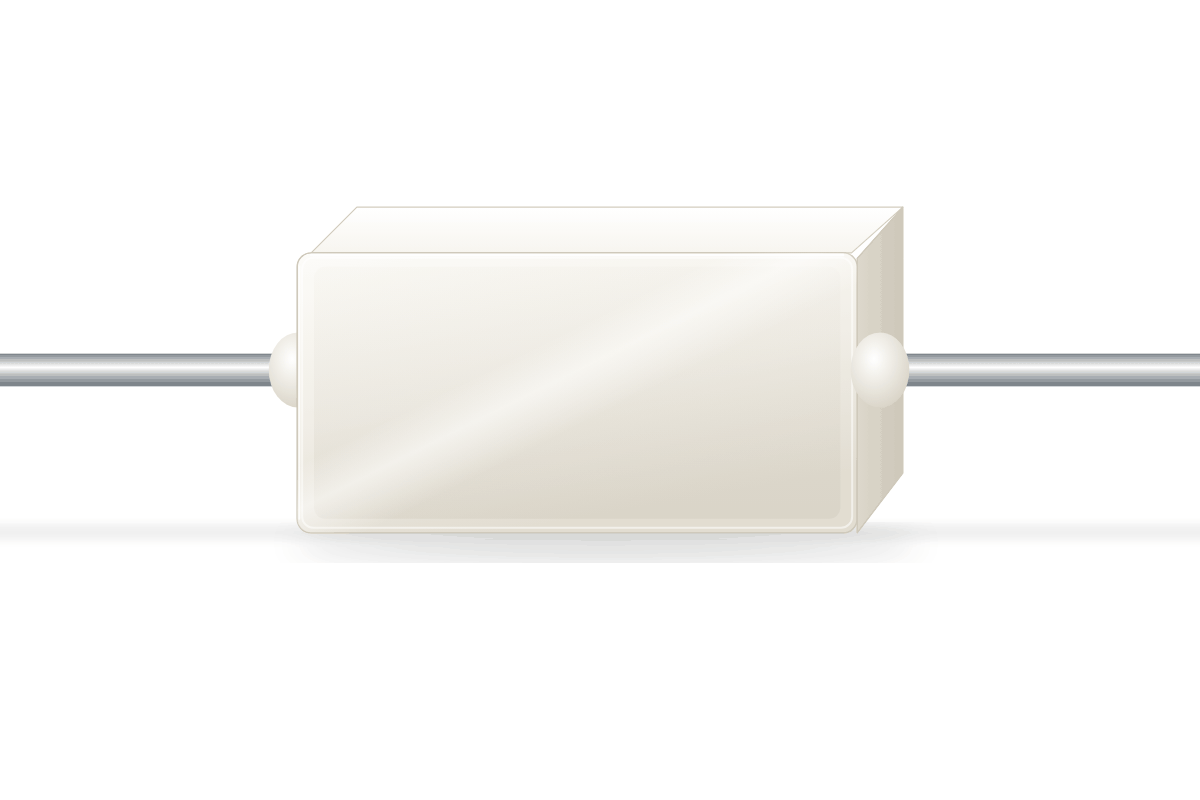 CY10 series glass capacitor (illustration)